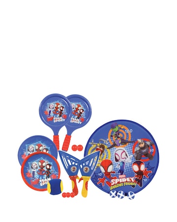 Spidey & His Amazing Friends Bumper Box 4in1 Garden Games