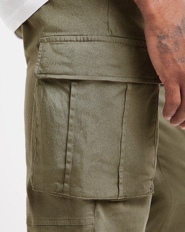 Elasticated Waist Cuffed Cargo