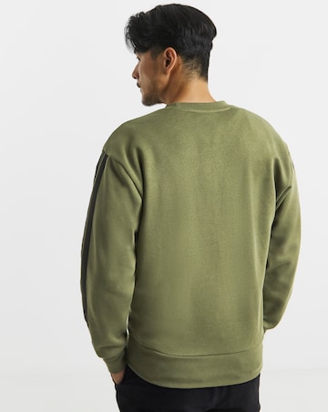 adidas 3 Stripes Fleece Sweatshirt