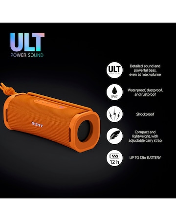 Sony ULT FIELD 1 Portable Wireless Speaker - Orange
