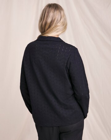 Julipa Pure Cotton Broderie Jersey Shirt