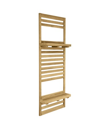 Forest Slatted Wall Planter 2 Shelf