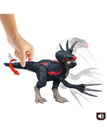 Jurassic World Slash N Roar Therizinosaurus Dinosaur Figure