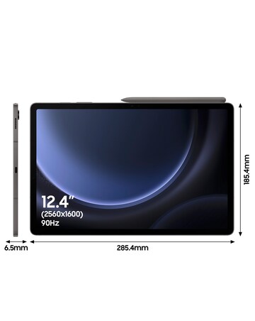 Samsung Galaxy Tab S9 FE+ 12.4in 128GB 5G Tablet - Grey + FREE GIFT