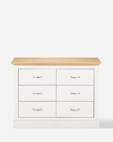 Julipa Ashford 6 Drawer Wide Chest