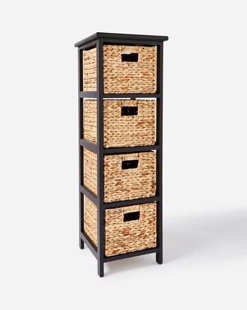 Hyacinth 4 Drawer Tall Unit