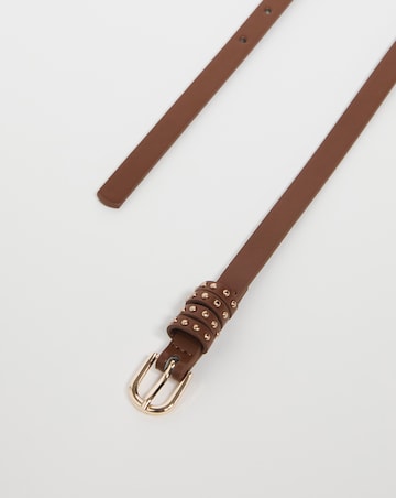 Studded Triple Loop Belt