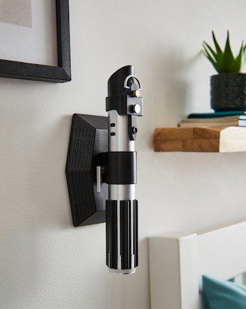 Star Wars Lightsaber Uplighter Wall Light - Darth Vader Sith Red Beam