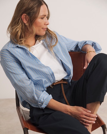 Anthology Cotton Tapered Leg Trouser