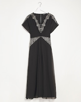 Joanna Hope Beaded Maxi Dress