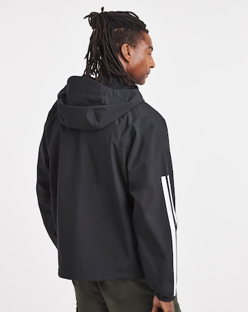 adidas 3 Stripes Hooded Rain Jacket