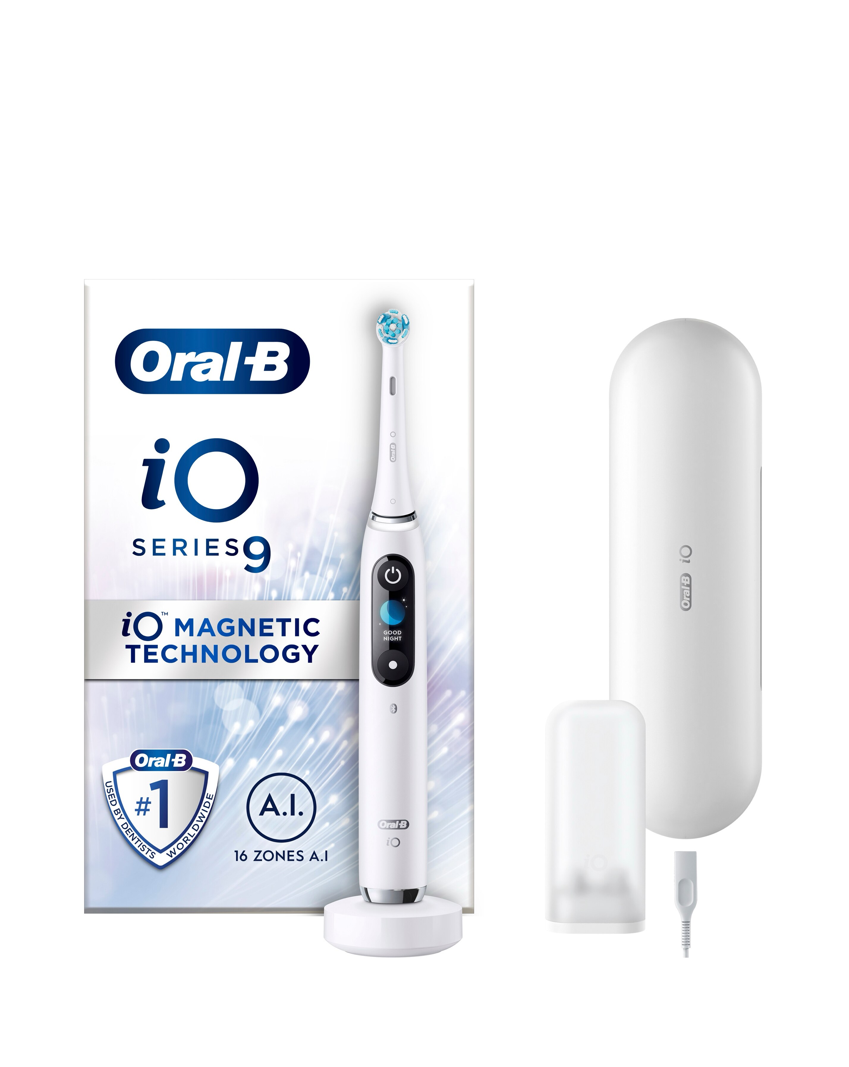 Oral-B iO9 White Alabaster Toothbrush