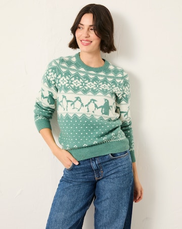 Fatface Penguin Jumper