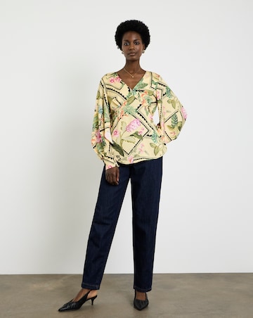 Joanna Hope Printed Blouse