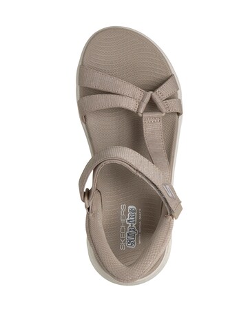 Skechers Go Walk Flex Illuminate Sandals - Wide Fit