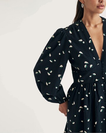 Nobody's Child Starlight Floral Print Mini Dress