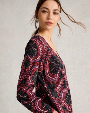 White Stuff Megan Sparkle Jersey Dress