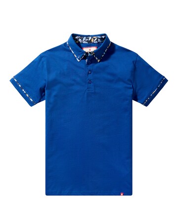 Joe Browns Dapper Double Collar Polo - Cobalt