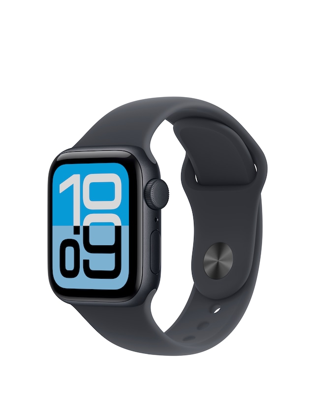 Apple Watch SE 3 GPS 40mm - Midnight Aluminium/Midnight Sport Band - S/M