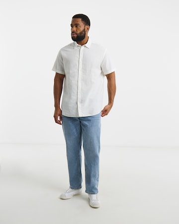 Jack & Jones Breeze Linen Blend Shirt - White