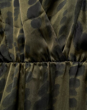 Mango Printed Satin Dress