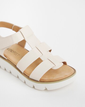 Heavenly Feet Nature Fisherman Sandals Ex Wide Fit