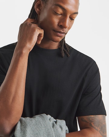 Pure Cotton T-Shirt- Black