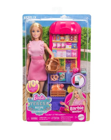Barbie Malibu at the Market Doll and Playset