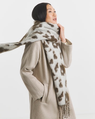 Cow Print Blanket Scarf