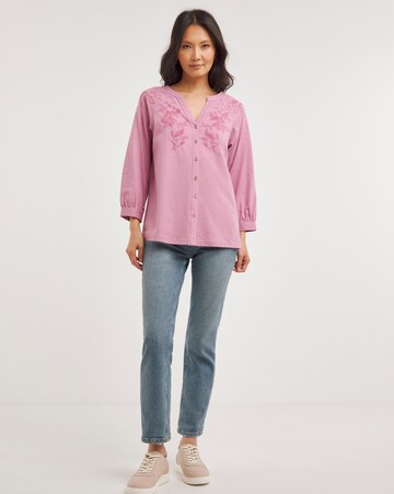 Julipa Embroidered Jersey Shirt