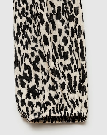Mango Lin Leopard Print Blouse