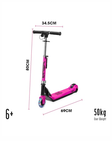 Xootz Elements Electric Scooter - Pink