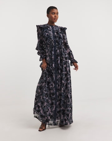 Ted Baker Alexieh Ruffle Floral Maxi Dress