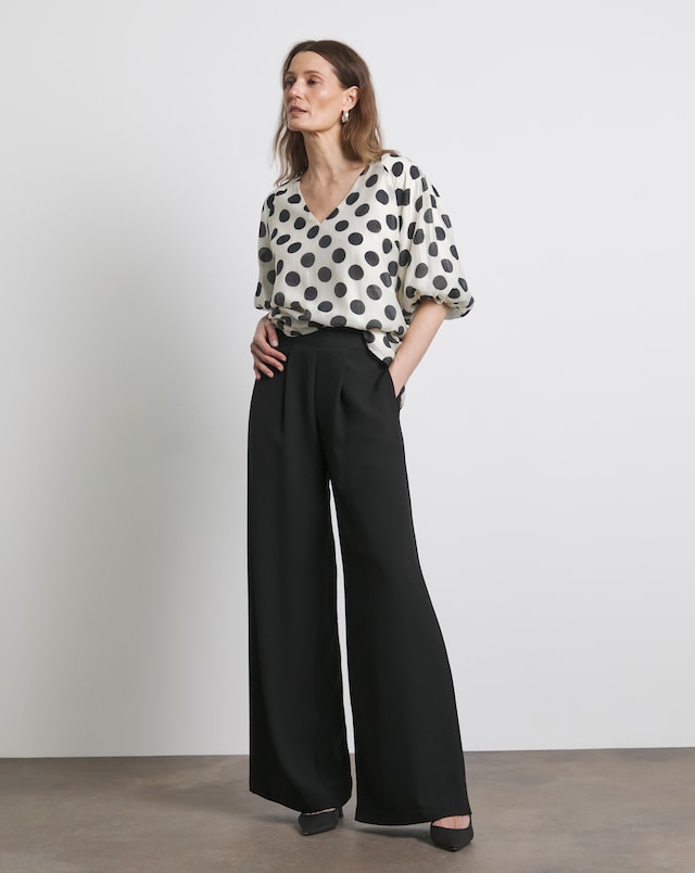Joanna Hope Puff Sleeeve Blouse