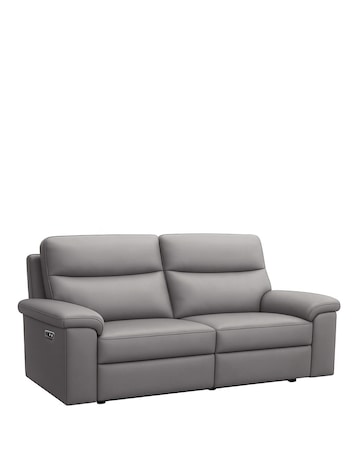 Aspire Corvan Leather Recliner 3 Seater