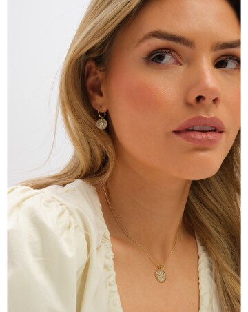 Inicio Gold Plated and Mother of Pearl Celestial Starburst Set - Gift Box