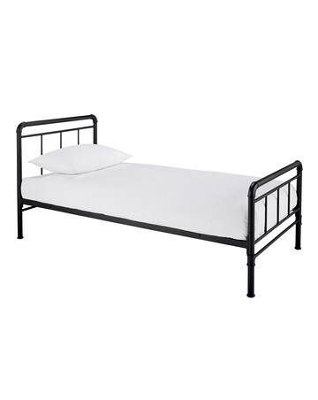 Bowen Metal Bed Frame with 3 Layer Memory Foam Hybrid Mattress