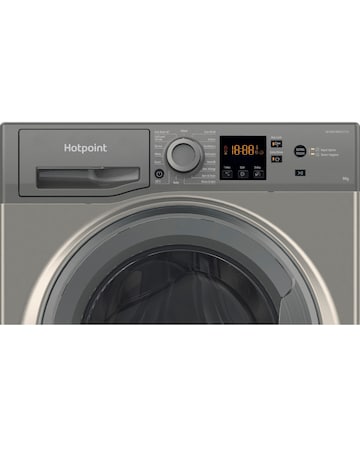 Hotpoint Anti-Stain NSWM 946 GG UK 9kg 1400rpm Washing Machine Graphite Install