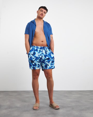 Premium Tie Dye Swim Short Long