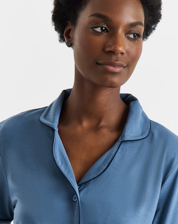 Pretty Secrets Revere Pyjama Short Set Blue