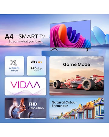 Hisense 40in 40A4NTUK Smart Full HD LED Freeview TV