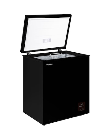 Fridgemaster MCF142EB 142L Chest Freezer - Black E Rated