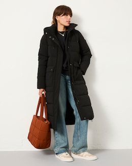 FatFace Harley Long Puffer Coat