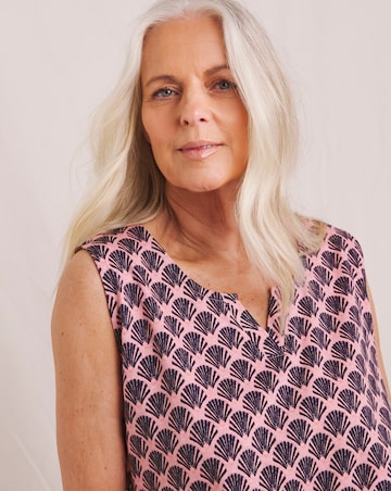 Julipa Pure Cotton Printed 2 Pack Vest