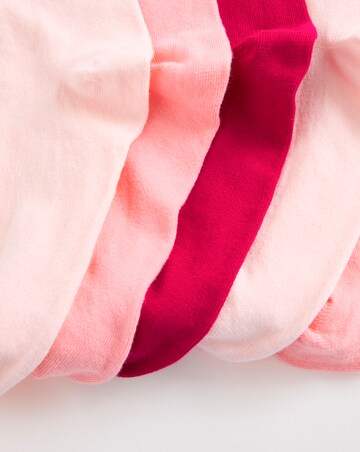 Pretty Secrets (5 Pair Pack) Embroidery Ankle Socks (Wide Fit)