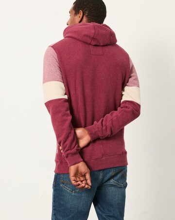 FatFace Brooke Cut & Sew Sweatshirt - Claret