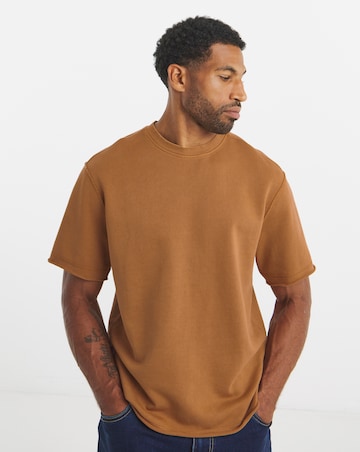 Heavyweight Cotton T-Shirt - Rust