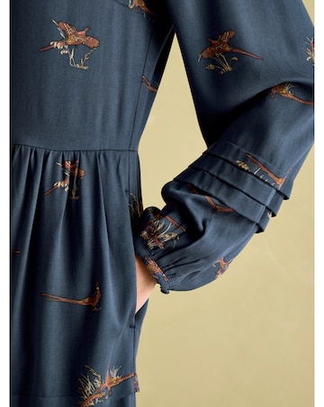 Joules Petunia Pheasant Mini Dress