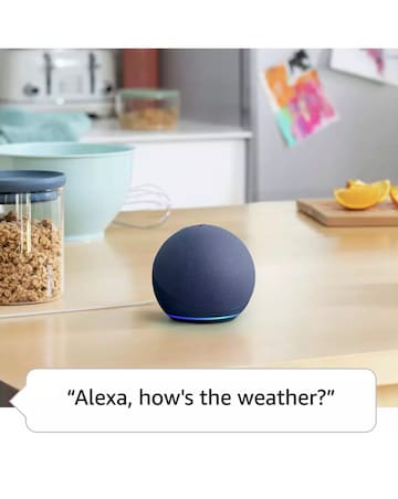 Amazon Echo Dot (5th Gen 2022) Smart Speaker with Alexa - Glacier White