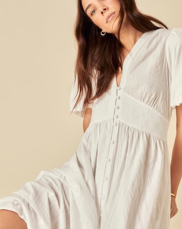 Nobody's Child Starlight SS Midi Dress Plain